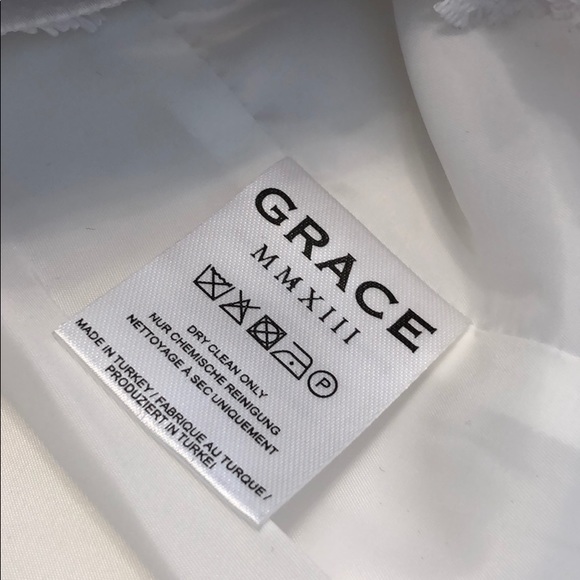 GRACE MMXIII WHITE CROCHET SKIRT - Picture 4 of 4